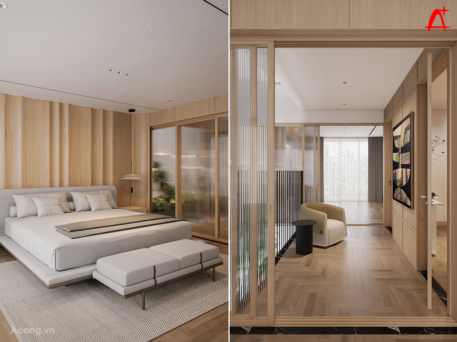 Các chi tiết nội thất phòng ngủ